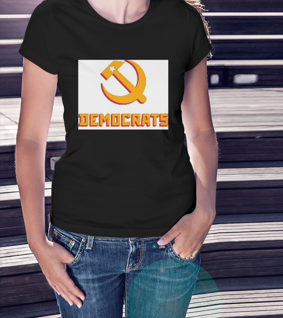 Zohran's Communist Democrats Hammer And Sickle T-Shirt