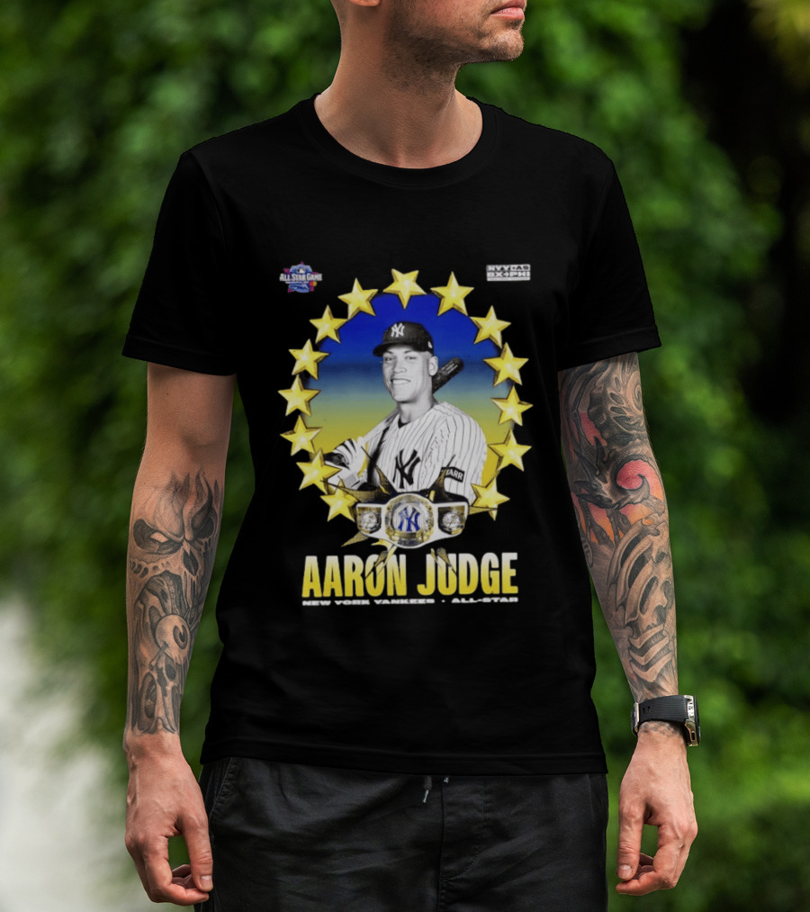 Aaron Judge New York Yankees All Star MVP 2026 Philadelphia Event Stars T-Shirt