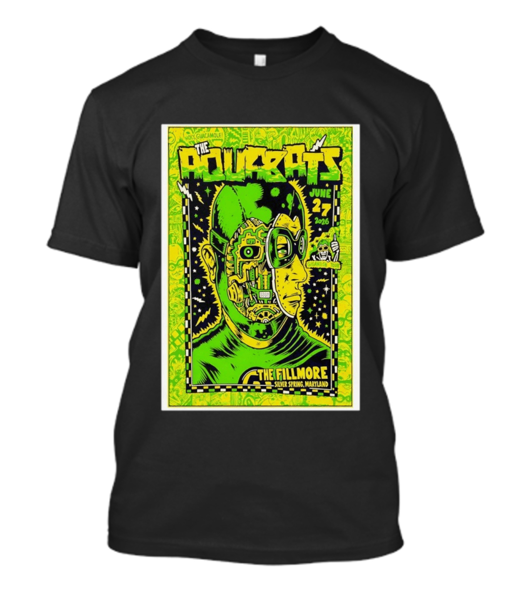 Guacamole The Aquabats Tour June 27 2026 The Fillmore Silver Spring Maryland T-Shirt