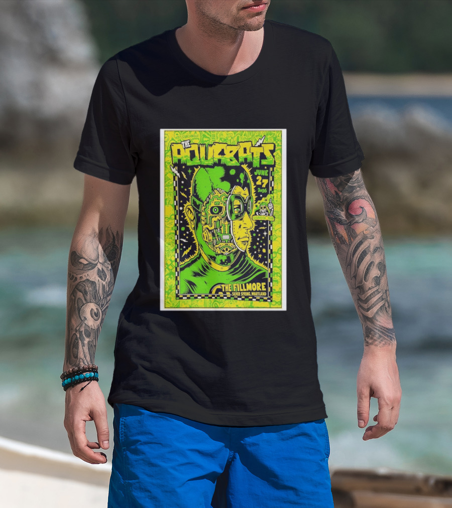 Guacamole The Aquabats Tour June 27 2026 The Fillmore Silver Spring Maryland T-Shirt