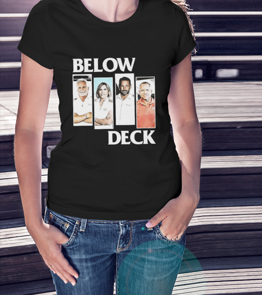 Below Deck Captains Lee Rosbach Sandy Yawn Portraits T-Shirt