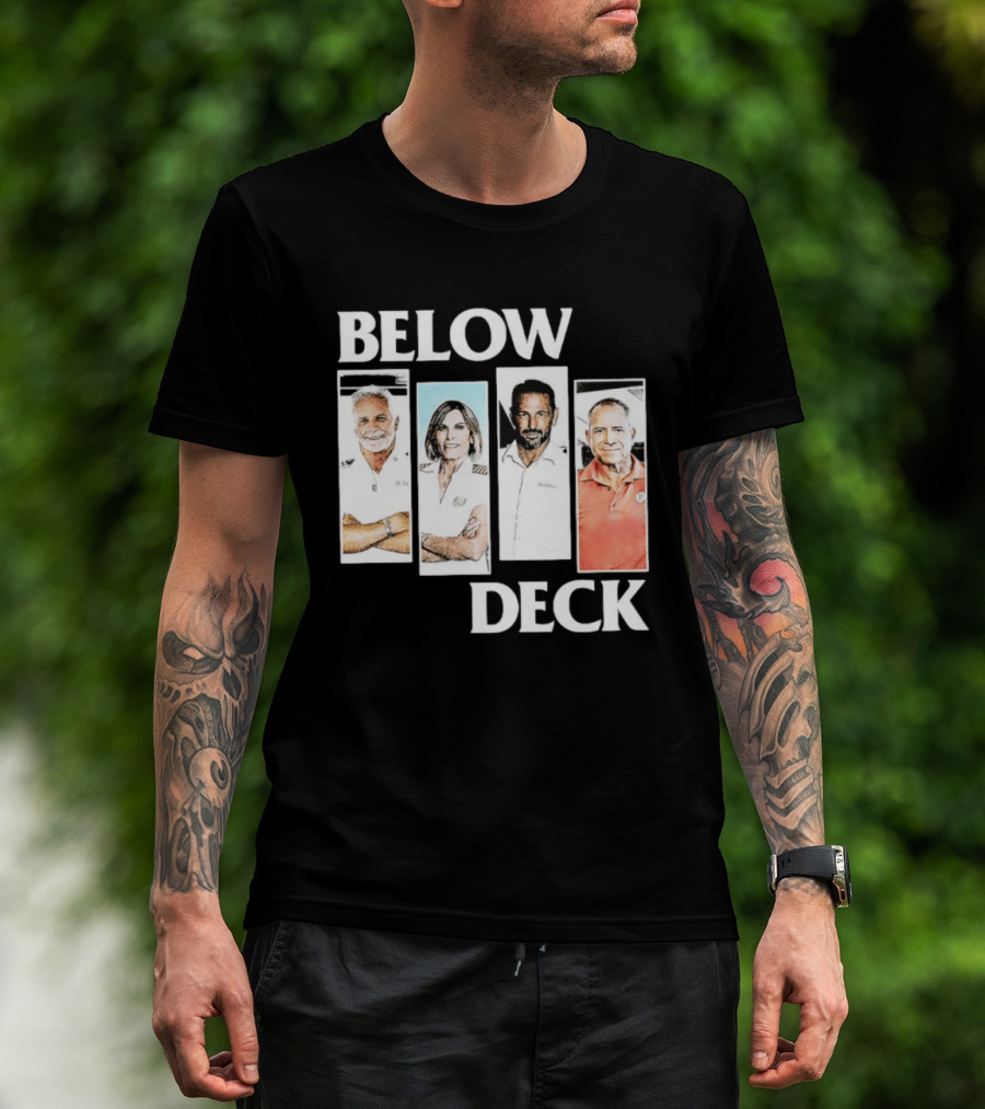 Below Deck Captains Lee Rosbach Sandy Yawn Portraits T-Shirt