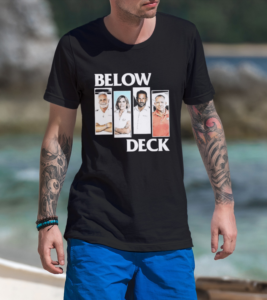 Below Deck Captains Lee Rosbach Sandy Yawn Portraits T-Shirt