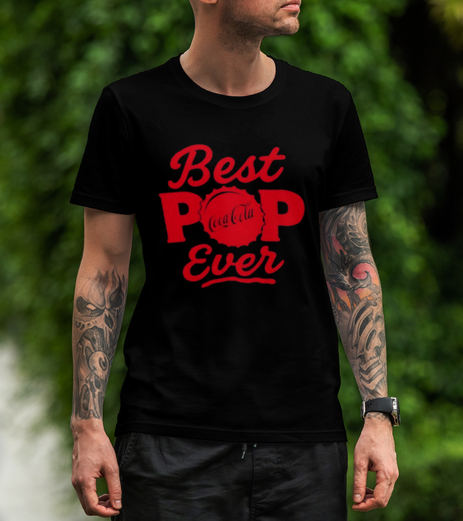 Best Pop Ever Coca Cola Bottle Cap T-Shirt