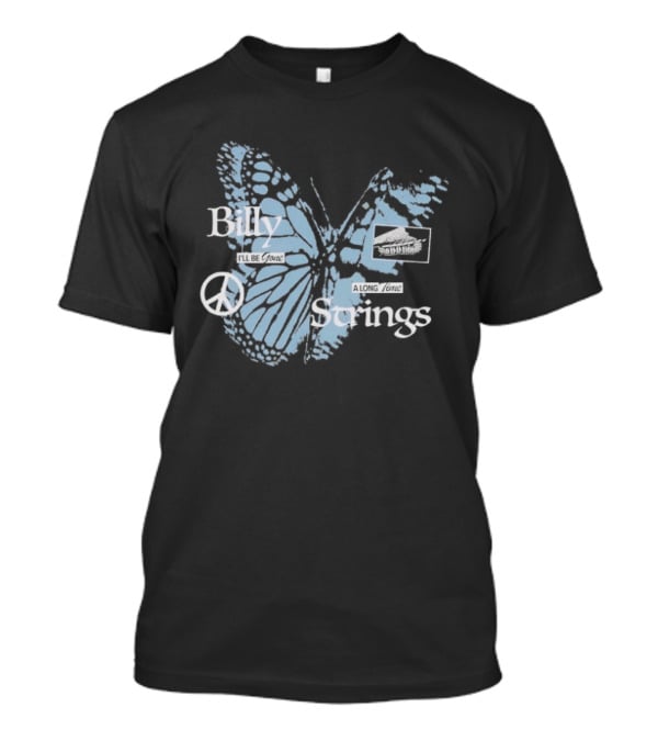 Billy Strings I'll Be Gone A Long Time Butterfly Peace T-Shirt