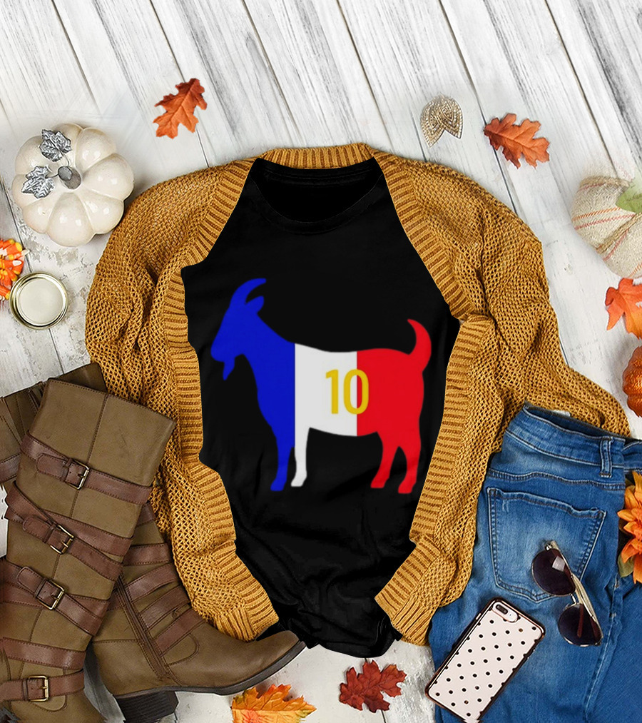 France Goat 10 Kylian Mbappe French Football Soccer Legend T-Shirt