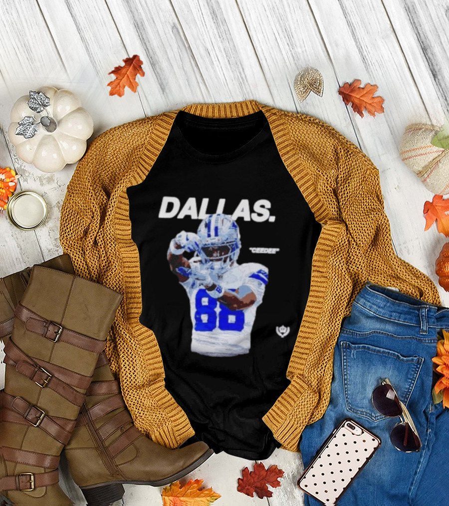 CeeDee Lamb Dallas 88 Cowboys Wide Receiver Football Player T-Shirt