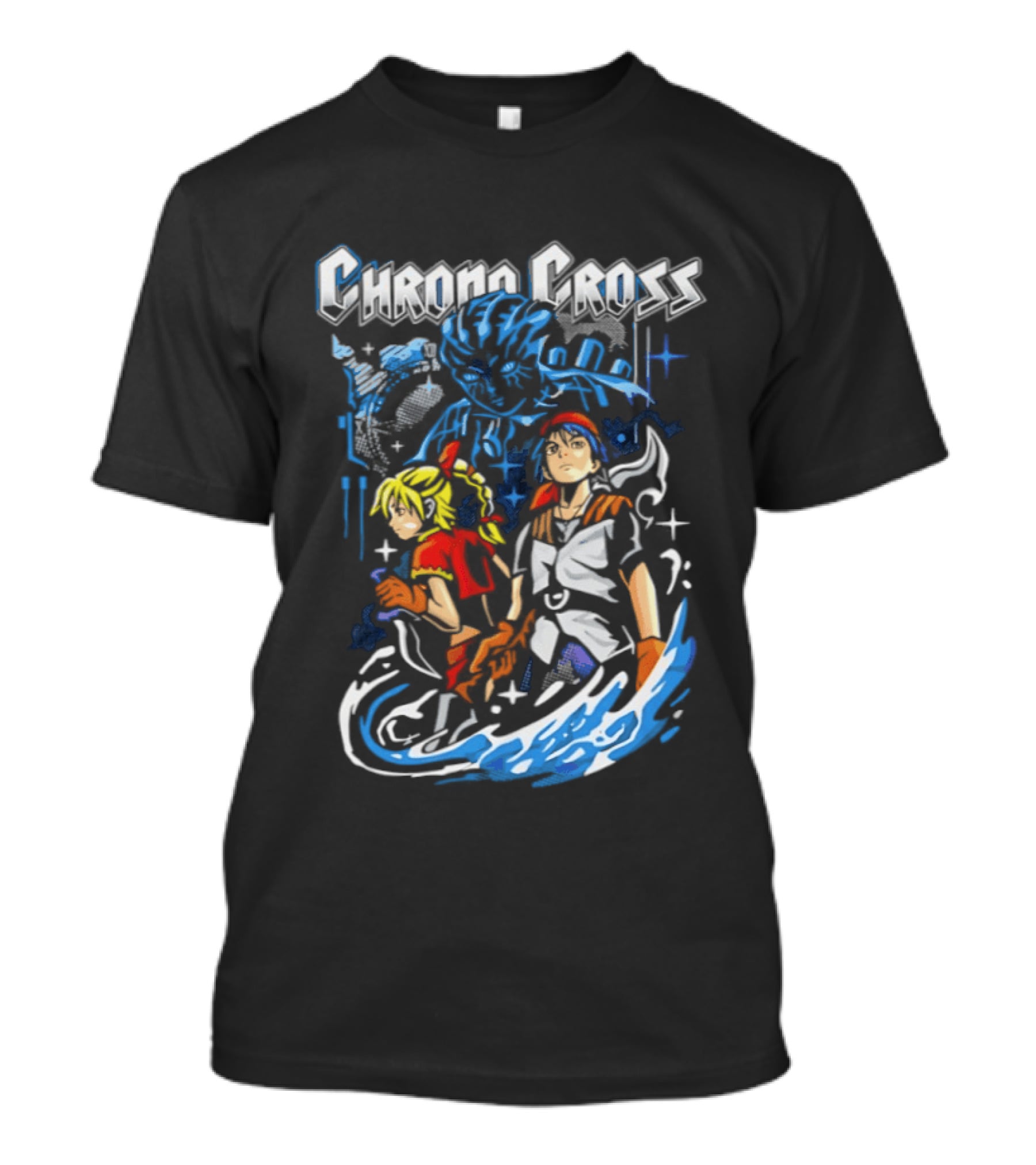 Chrono Cross Shattered Dimensions RPG Characters Adventure Gaming T-Shirt