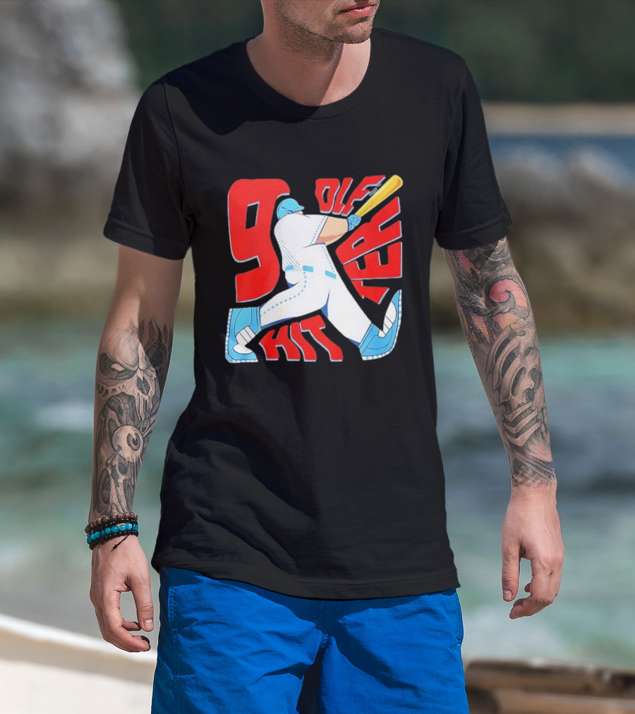 Golf Hitter Baseball Sports Player T-Shirt