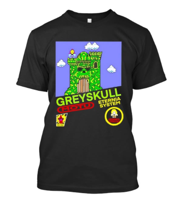 Greyskull Eternia System Motu Orko Series Castle T-Shirt