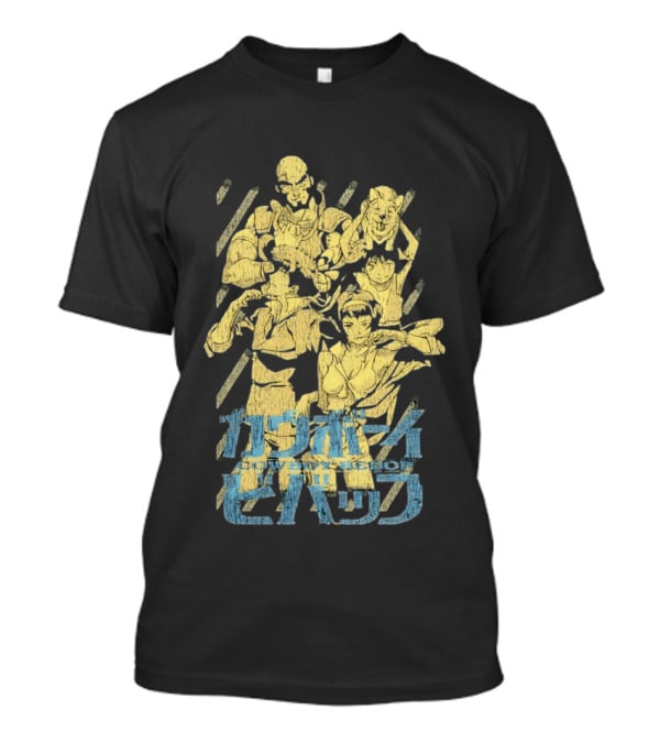 Cowboy Bebop Spike Spiegel Faye Valentine Crew T-Shirt