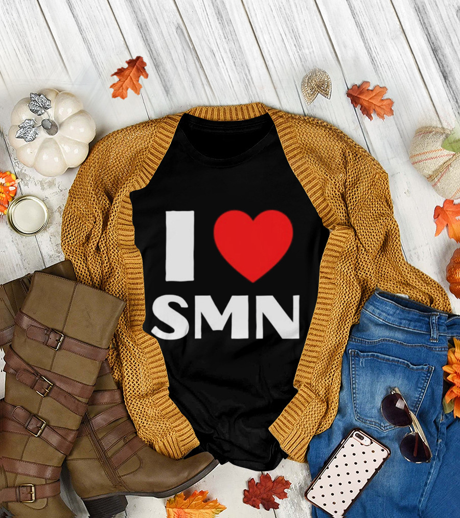 I Love SMN Heart T-Shirt