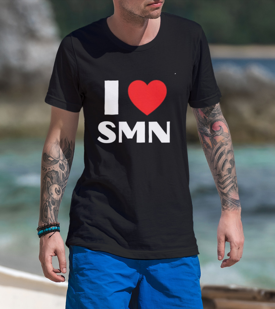 I Love SMN Heart T-Shirt