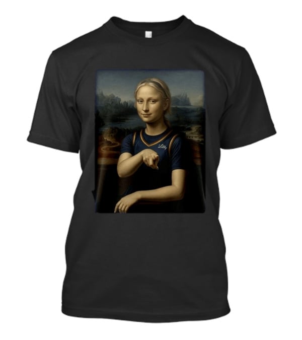 Lilly Indiana Fever 2026 Sophie Cunningham Mona Lisa Meme T-Shirt
