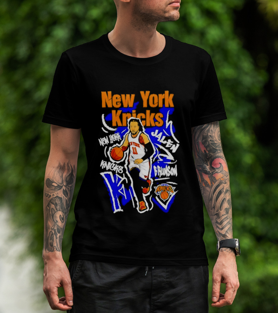 New York Knicks Jalen Brunson MVP Players NBA Basketball T-Shirt