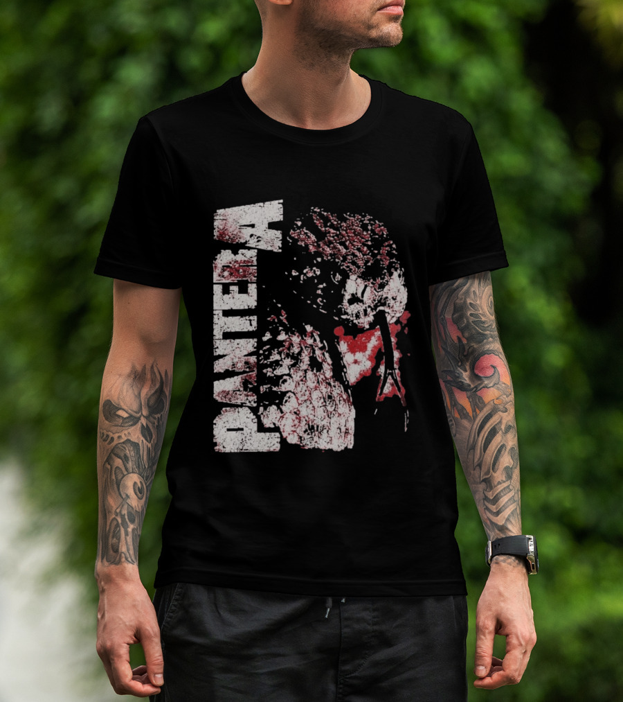 Pantera UK And EU Tour 2026 Rattlesnake Snake Skull Band T-Shirt