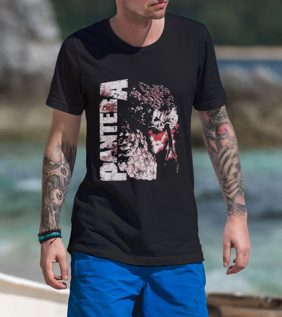 Pantera UK And EU Tour 2026 Rattlesnake Snake Skull Band T-Shirt