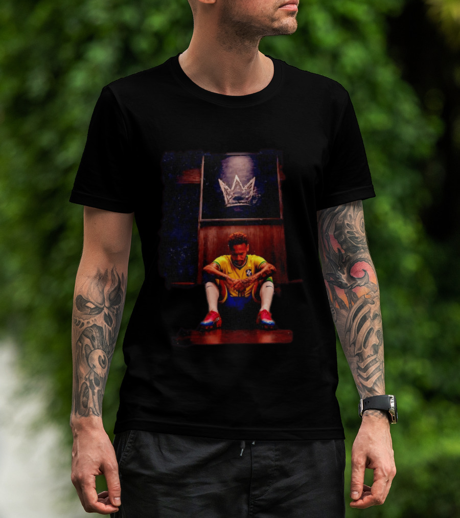 Neymar King The Last Samba Brazil Soccer Legend T-Shirt