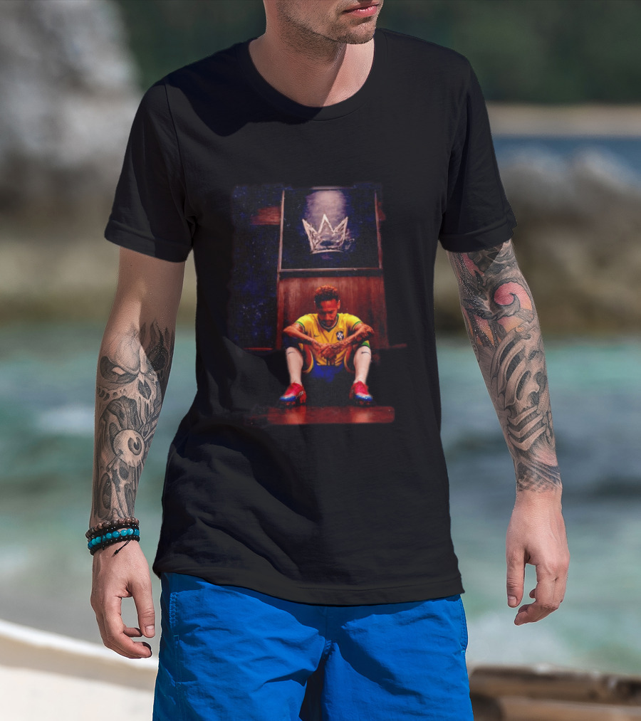 Neymar King The Last Samba Brazil Soccer Legend T-Shirt