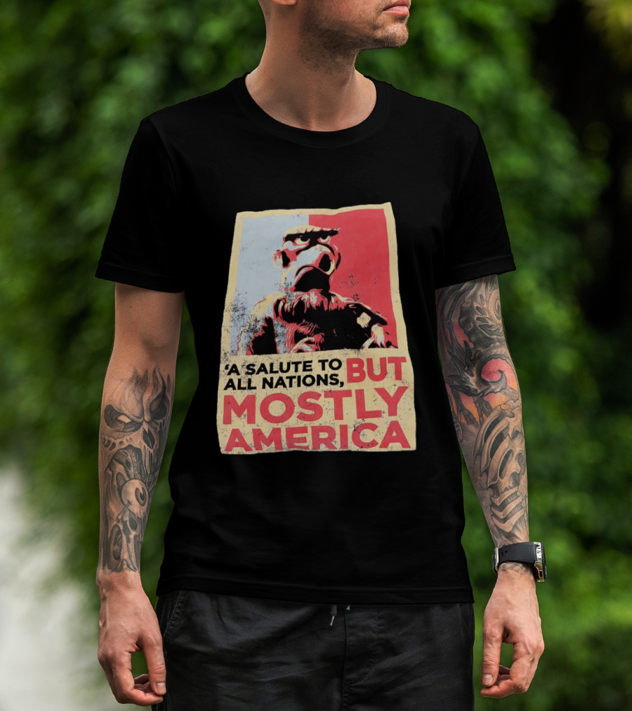 Sam The Eagle A Salute To All Nations But Mostly America Muppets T-Shirt