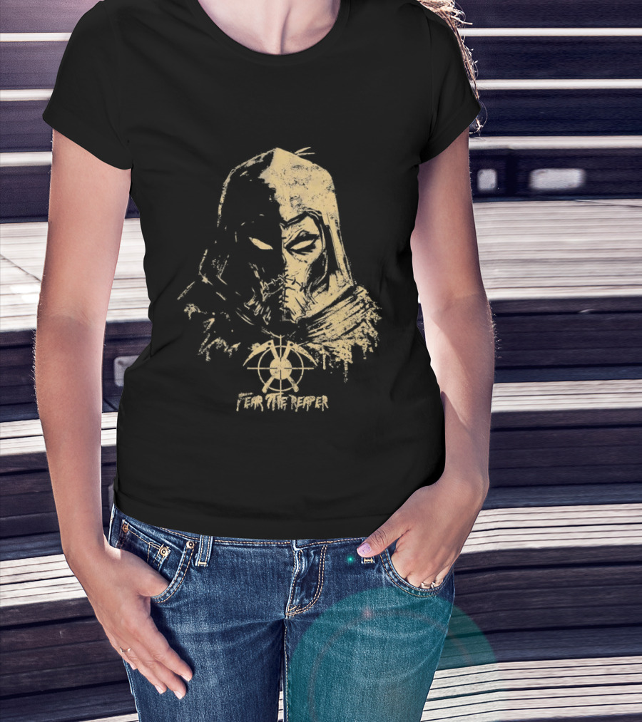 Scarecrow Batman Arkham Series Fear The Reaper Distressed T-Shirt