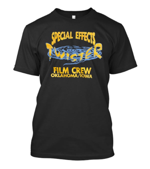 Special Effects Twister Film Crew Oklahoma Iowa T-Shirt