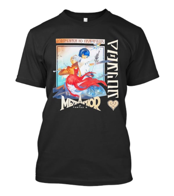 Metaphor ReFantazio Characters Fantasy Art Gaming Adventure T-Shirt