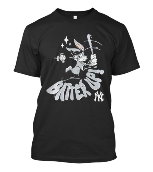 New York Yankees X Looney Tunes Batter Up Bugs Bunny 2026 T-Shirt