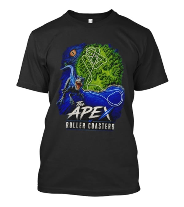 The Apex Of Roller S Raptor Dinosaur Adventure T-Shirt