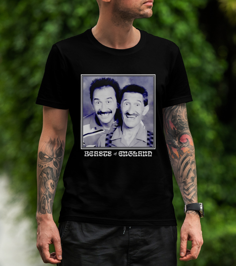 The Chuckle Brothers Barry Elliott Paul Elliott Beasts Of England T-Shirt