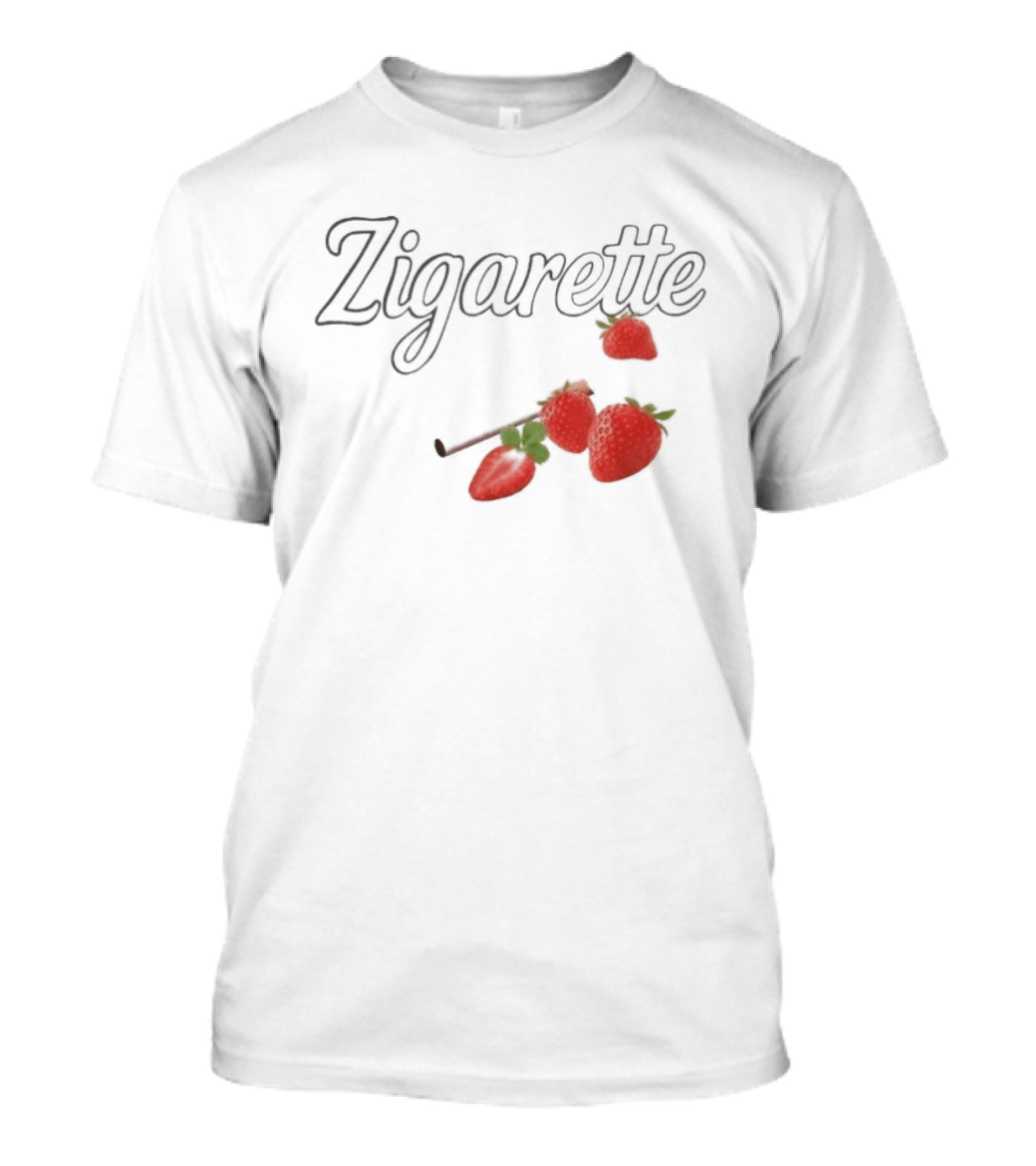 Versager Clothing Zigarette Strawberry Aesthetic T-Shirt