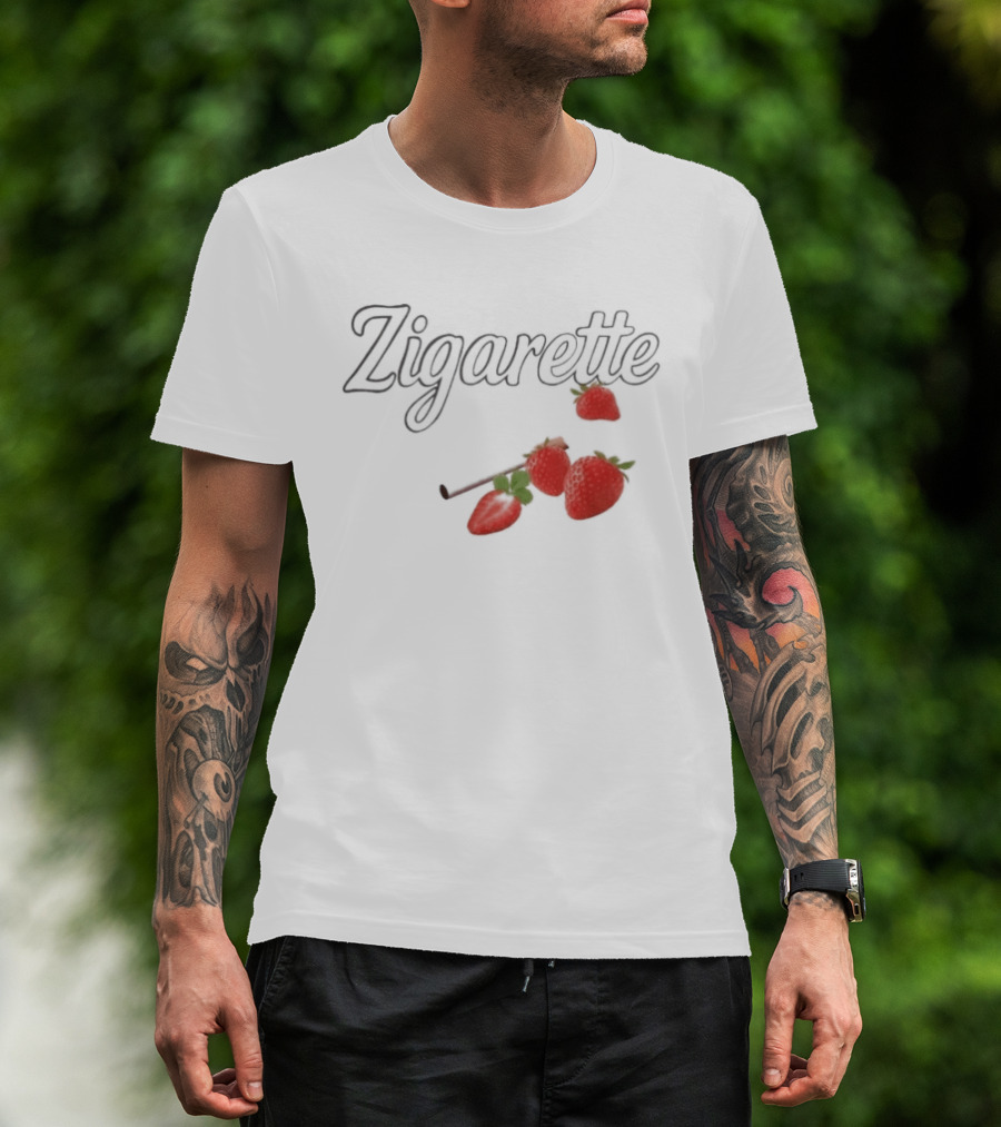 Versager Clothing Zigarette Strawberry Aesthetic T-Shirt