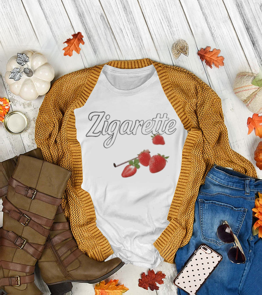 Versager Clothing Zigarette Strawberry Aesthetic T-Shirt