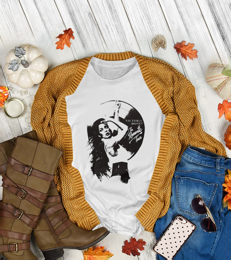 Victoria Monét The Romantic Tour Concert Celebrating Love and Music T-Shirt
