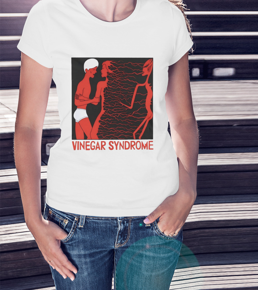Vinegar Syndrome Cult Film Horror Home Video Vintage Aesthetic T-Shirt