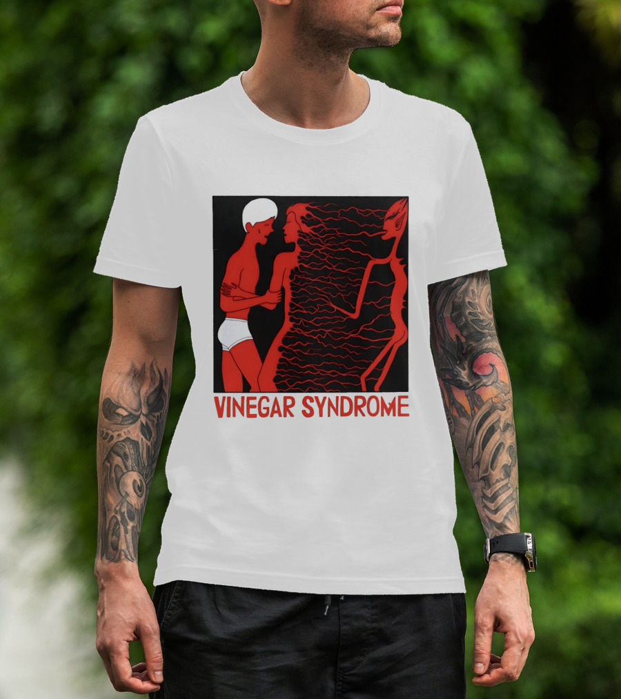 Vinegar Syndrome Cult Film Horror Home Video Vintage Aesthetic T-Shirt