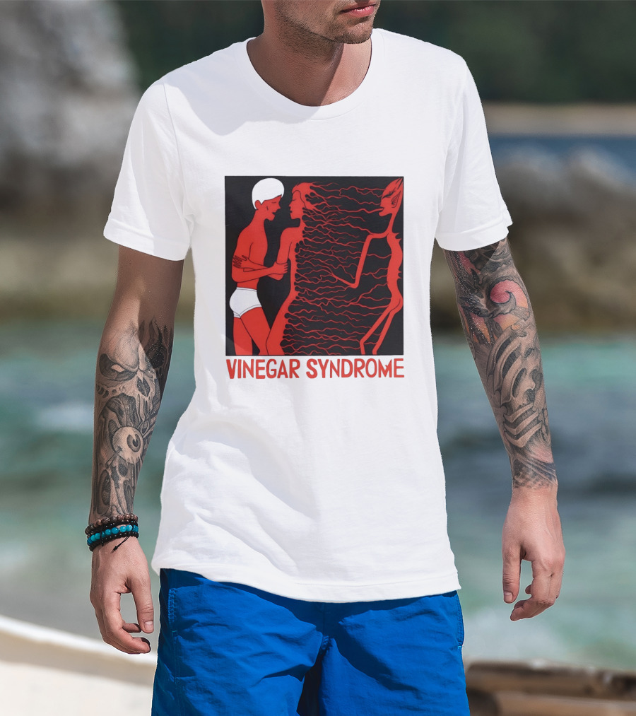 Vinegar Syndrome Cult Film Horror Home Video Vintage Aesthetic T-Shirt
