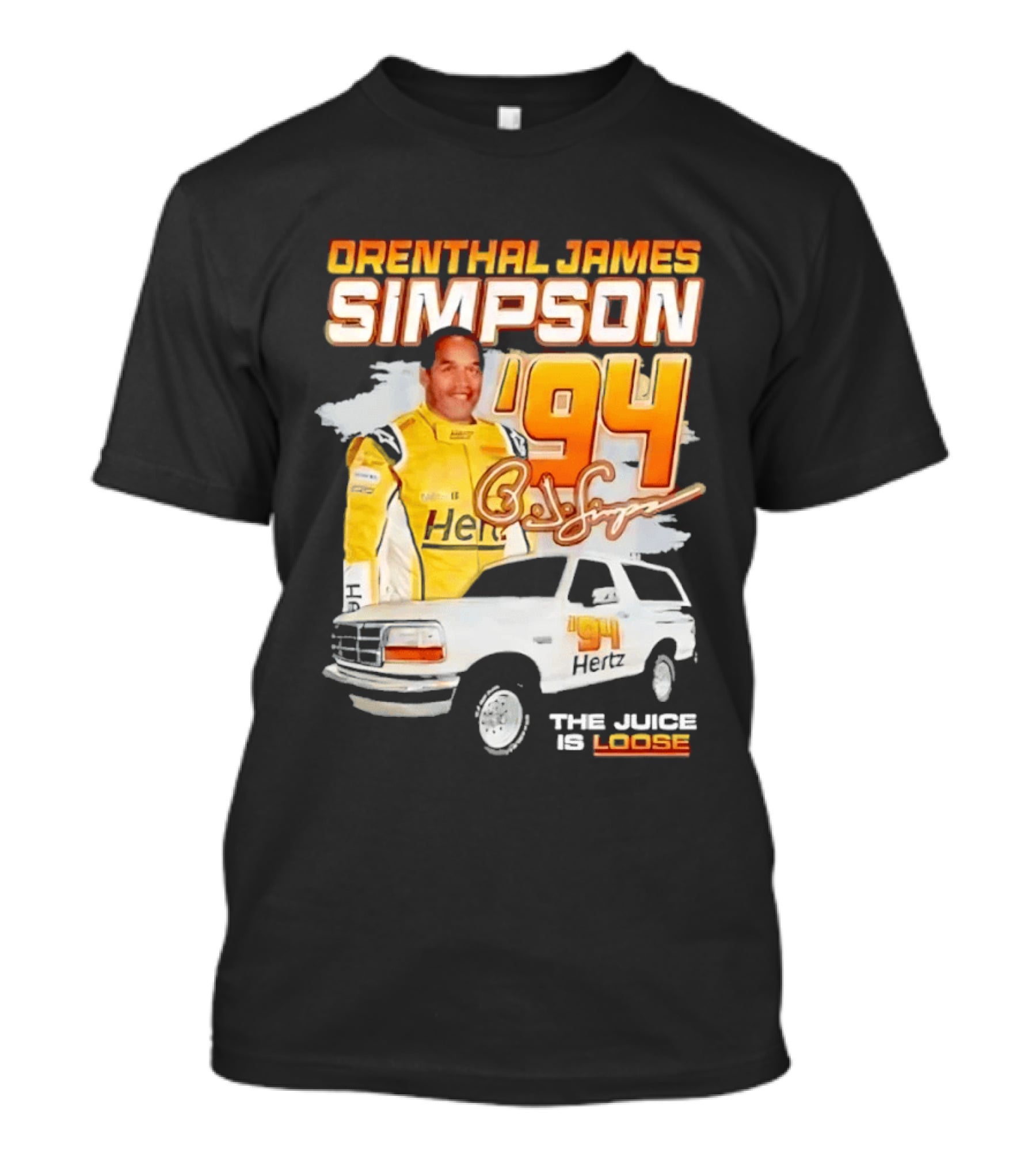 Orenthal James Simpson '94 The Juice Is Loose T-Shirt