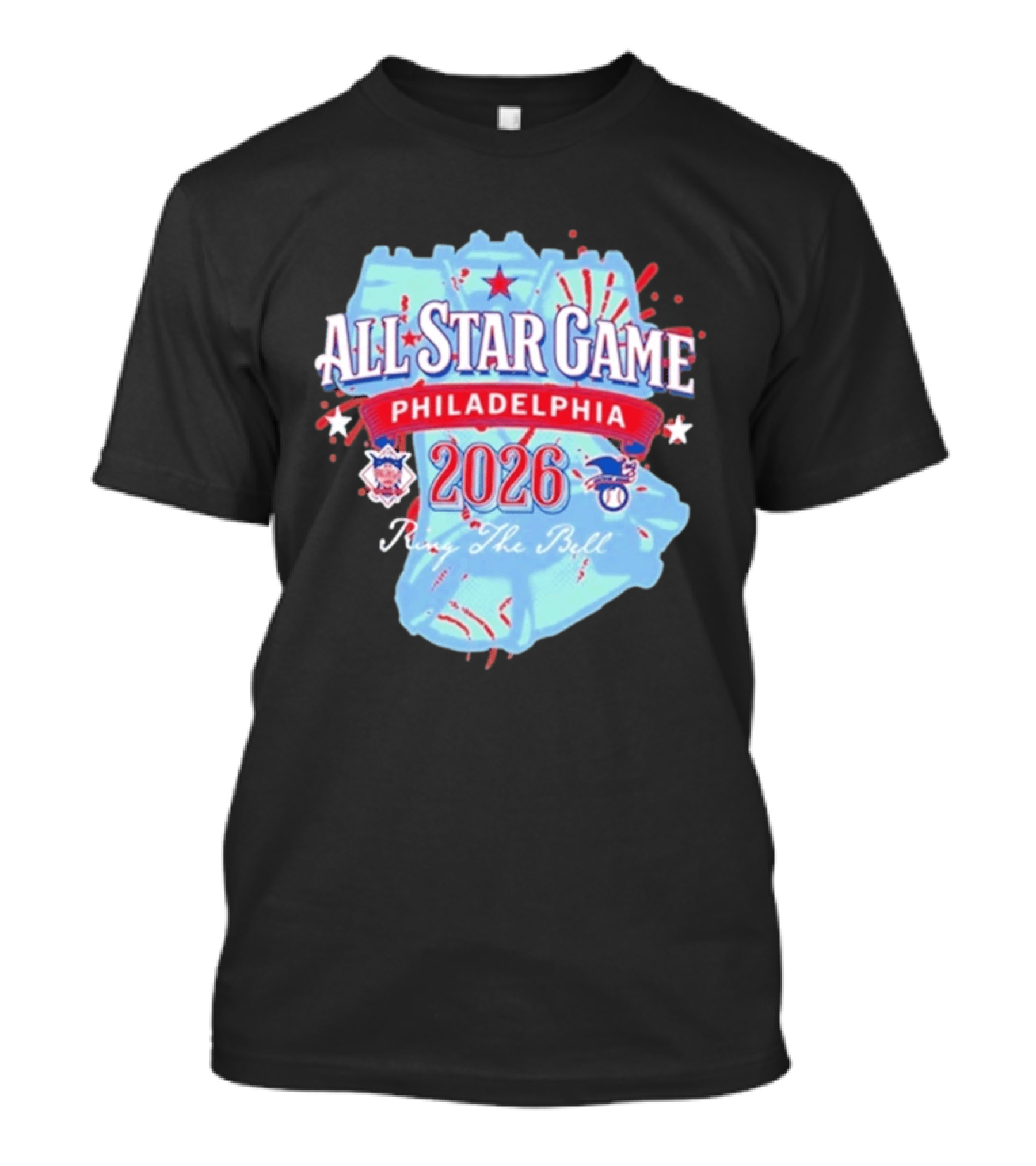 Philadelphia 2026 All Star Game Ring The Bell T-Shirt