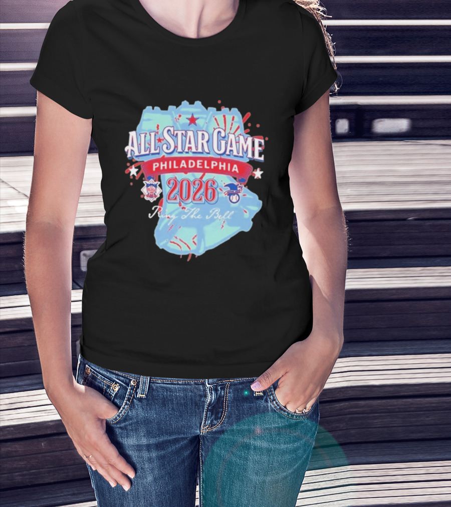 Philadelphia 2026 All Star Game Ring The Bell T-Shirt