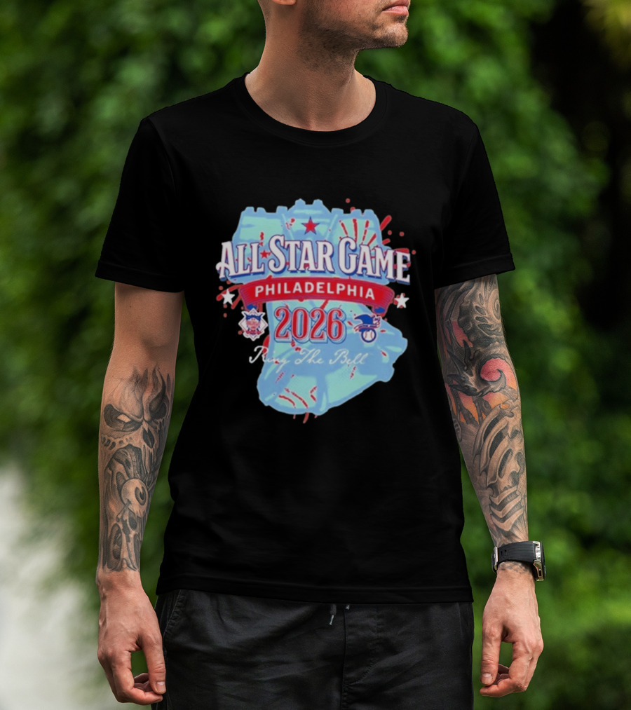 Philadelphia 2026 All Star Game Ring The Bell T-Shirt