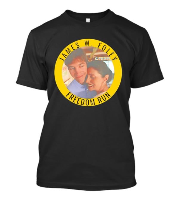 James W Foley Freedom Run Memorial Charity Event T-Shirt