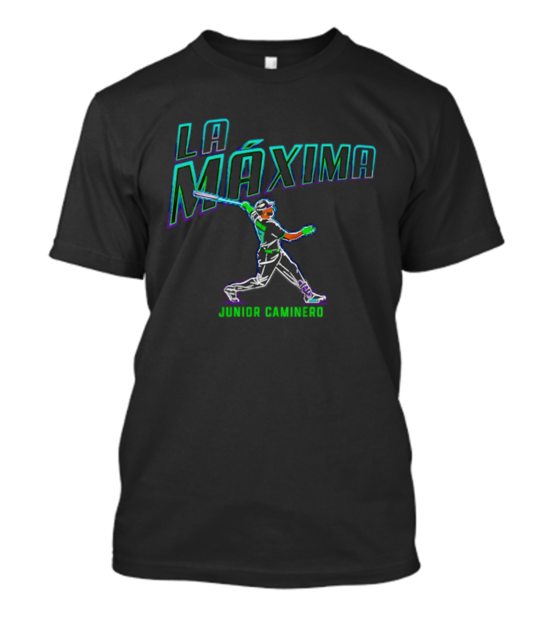 La Maxima Junior Caminero Tampa Bay Rays Baseball T-Shirt