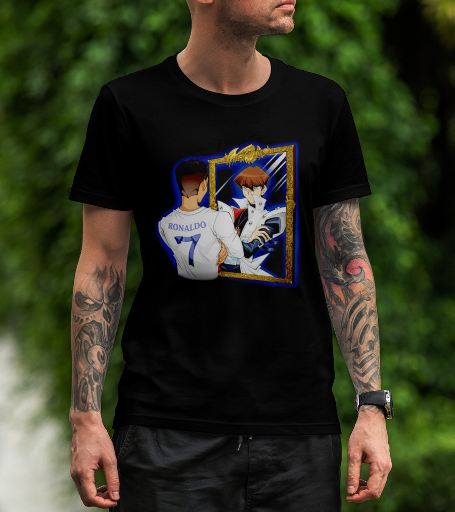 Ronaldo 7 Reflects Seto Kaiba Mirror T-Shirt