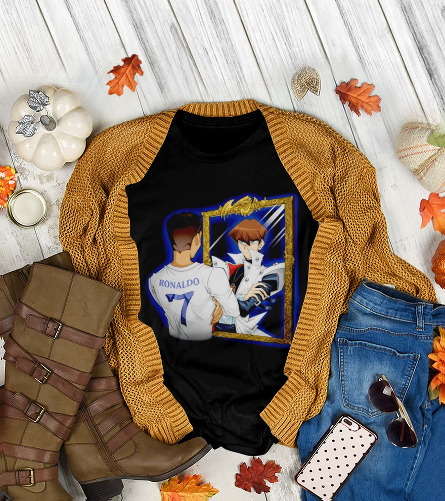 Ronaldo 7 Reflects Seto Kaiba Mirror T-Shirt