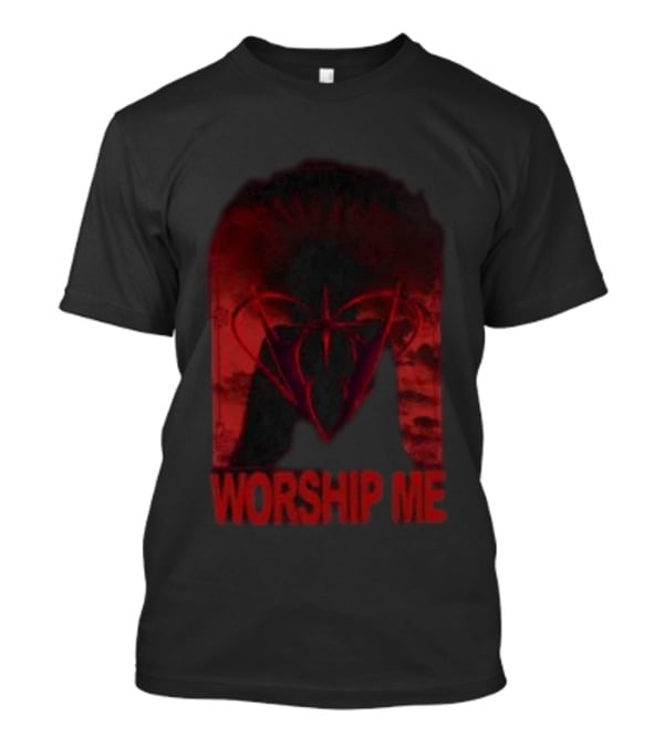Magnolia Park Worship Me Red Heart T-Shirt