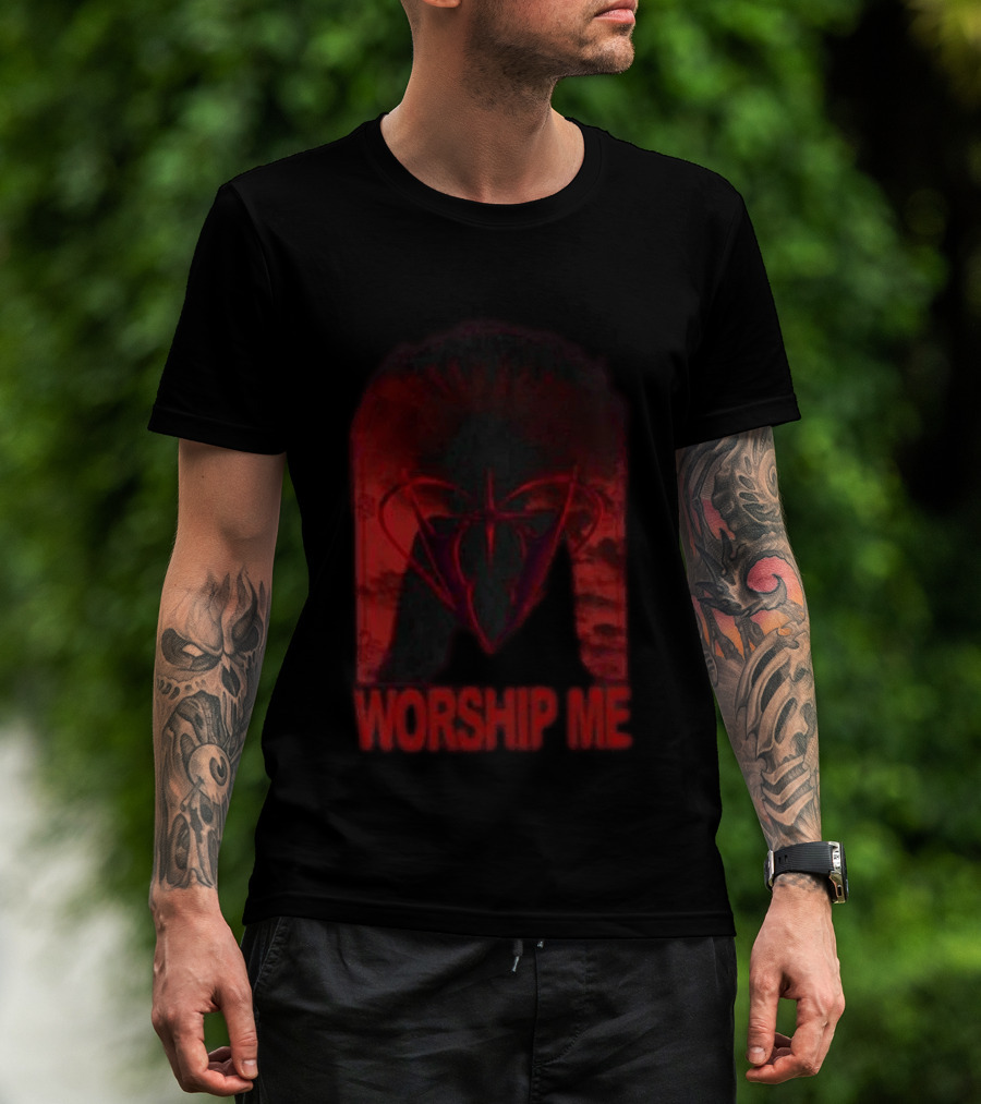Magnolia Park Worship Me Red Heart T-Shirt