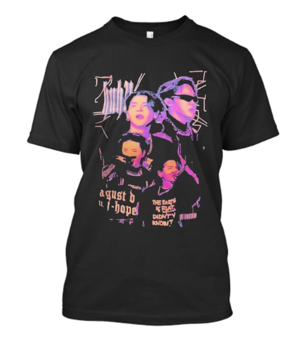 Agust D Ft J Hope Huh Bootleg BTS T-Shirt