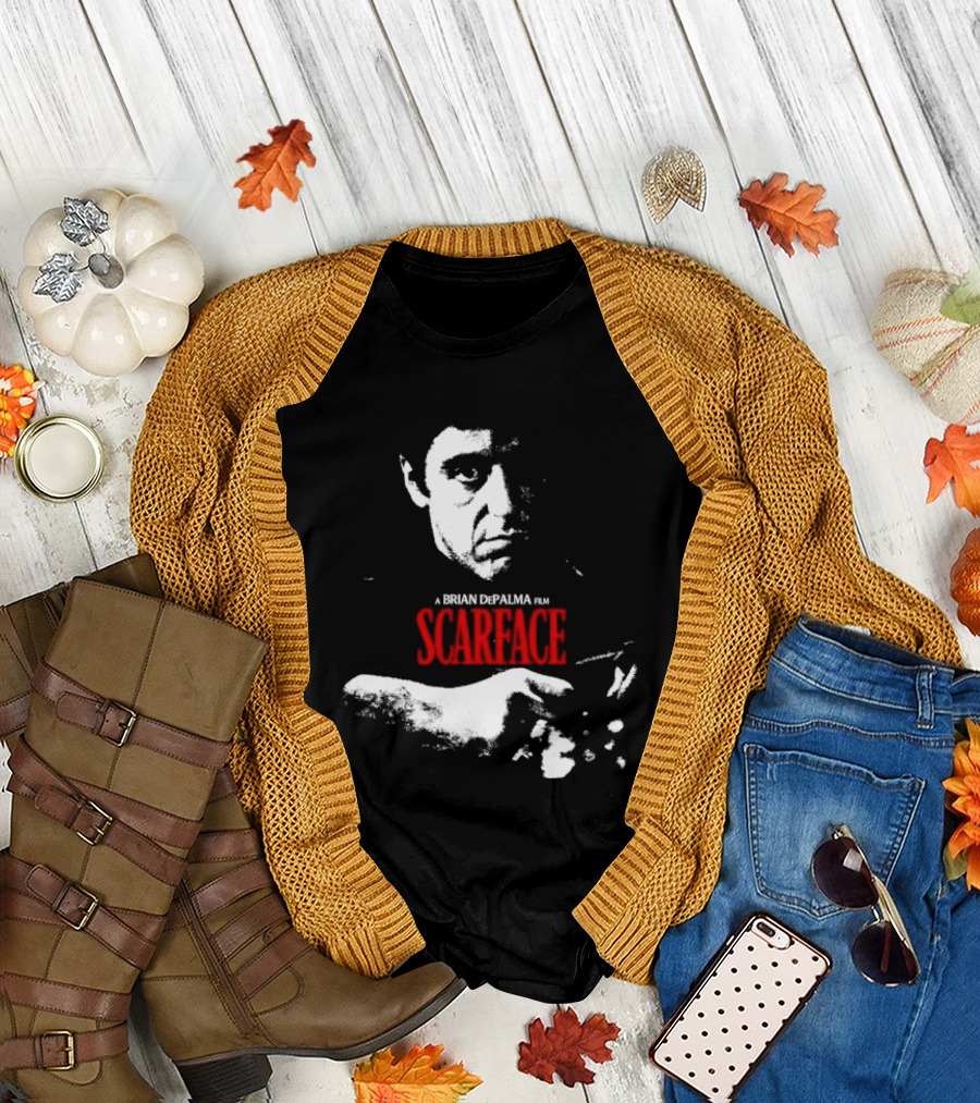 Al Pacino Scarface A Brian DePalma Film T-Shirt