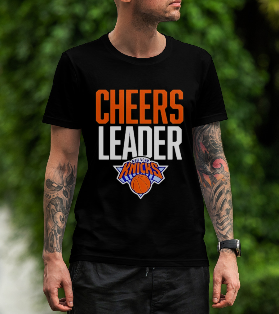 Cheers Leader New York Knicks NBA Basketball T-Shirt